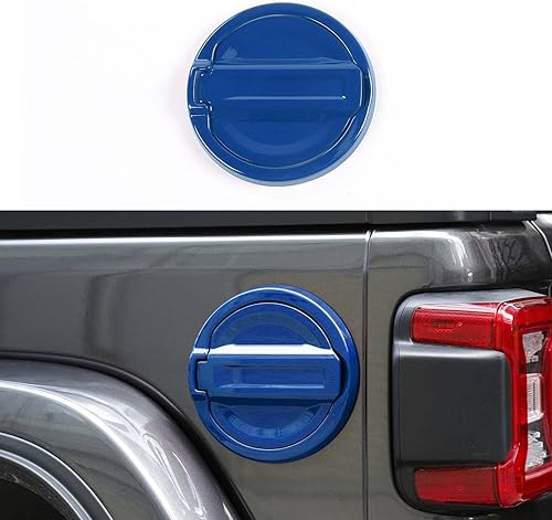 Tapón de depósito de gasolina para puerta de llenado de combustible, calcomanías de decoración exterior para Jeep Wrangler JL JLU 2018-2022, color