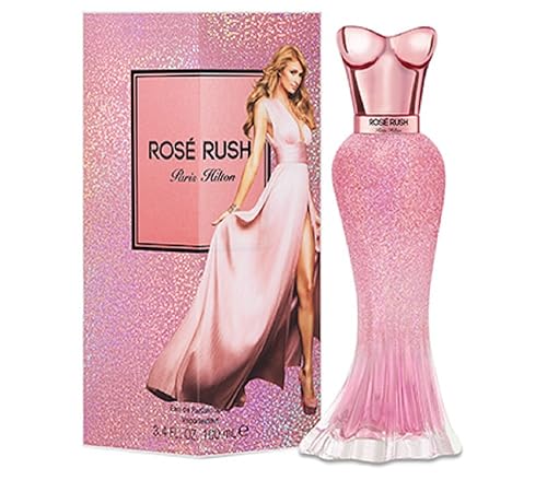 Paris Hilton Rose Rush - Eau de Parfum en espray para mujer, 3.4 onzas disponible en Yaxa Colombia