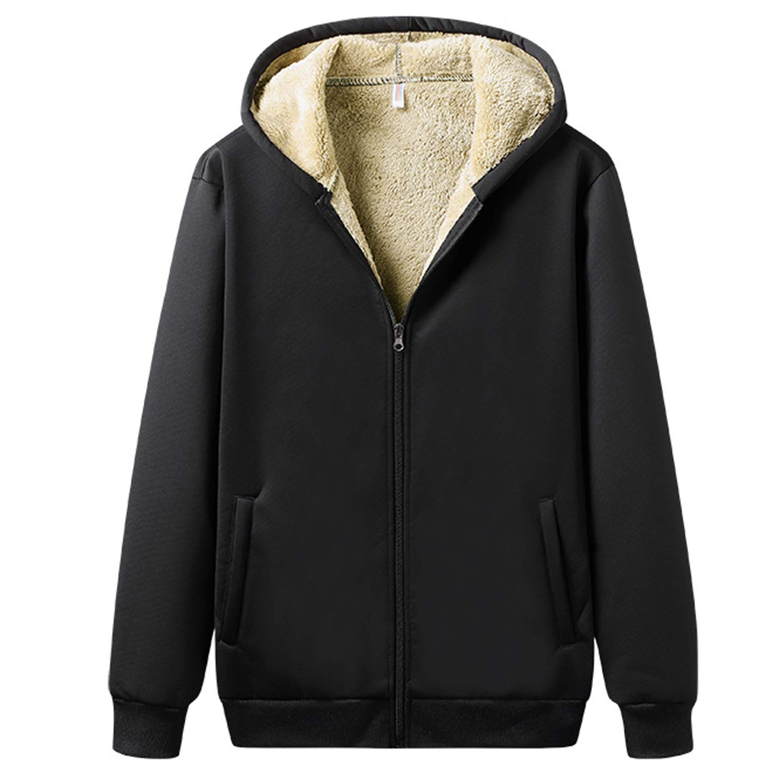 Herren Übergröße 2 Stück/ 3 Stück Winter Sherpa Fleece Trainingsanzug Jogginganzug Sportanzug (S-6XL)