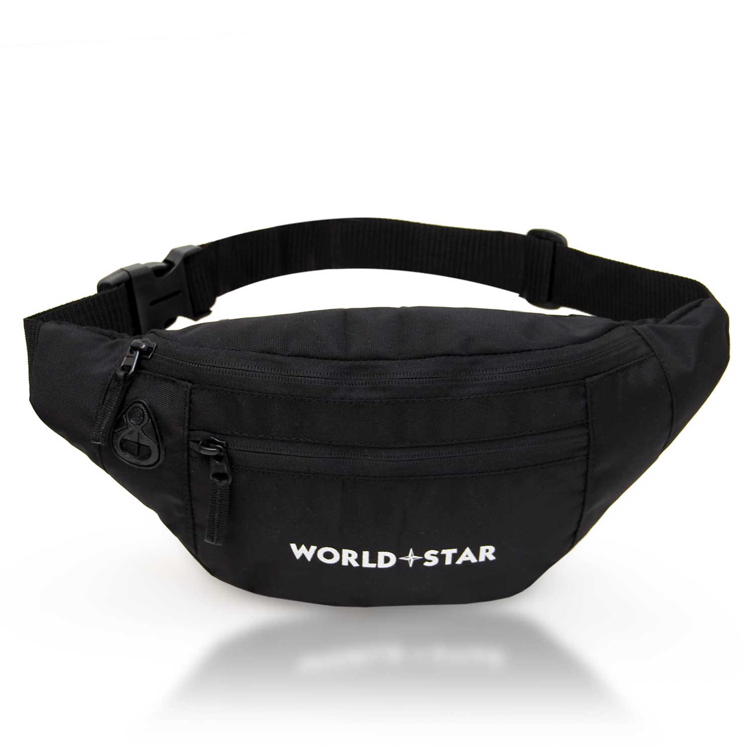 worldstar Fanny Pack for Women Water Resistant Hiking Rock Waist Bag Pack for Running Walking Traveling(Black) (B09LCGD7KP) Amazon Price History, Amazon Price Tracker
