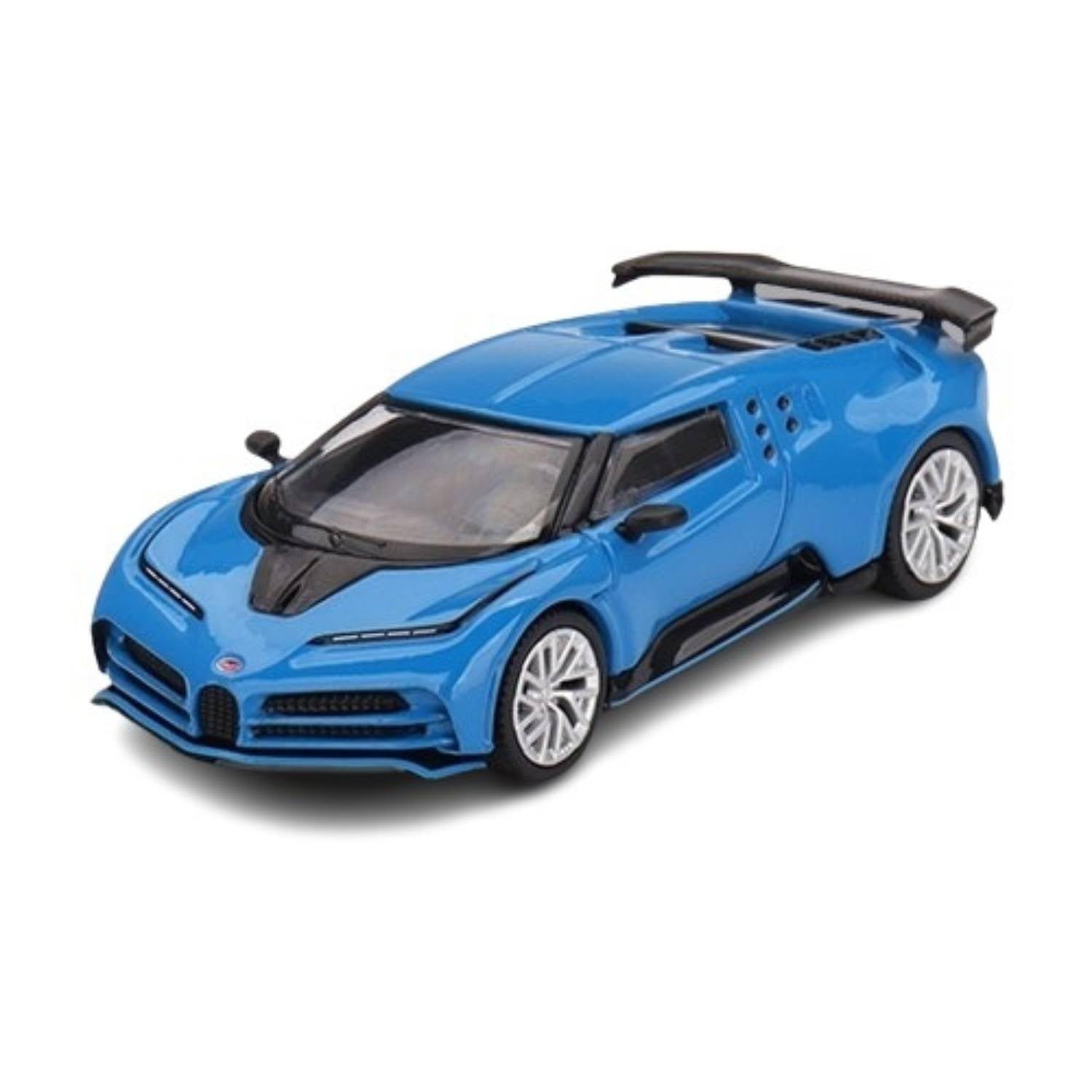 Truescale MiniaturesMini GT Bugatti Centodieci Blue (LHD) MGT00586-L 1:64 Scale Diecast Collectors Model Car for Kids