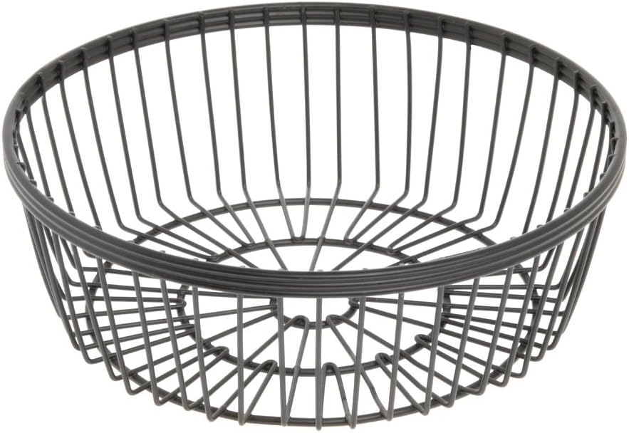 American Metalcraft WBBR80 Wire Basket, Rend Black 8" Dia