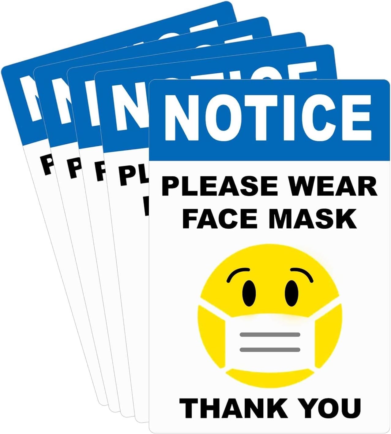 Limited Discount Please WEAR FACE MASK Sign, Face Mask Required Sticker, 5 Pcs Window Door Adhesive Vinyl Super Deal Product Please WEAR FACE MASK Sign, Face Mask Required Sticker, 5 Pcs Window Door Adhesive Vinyl