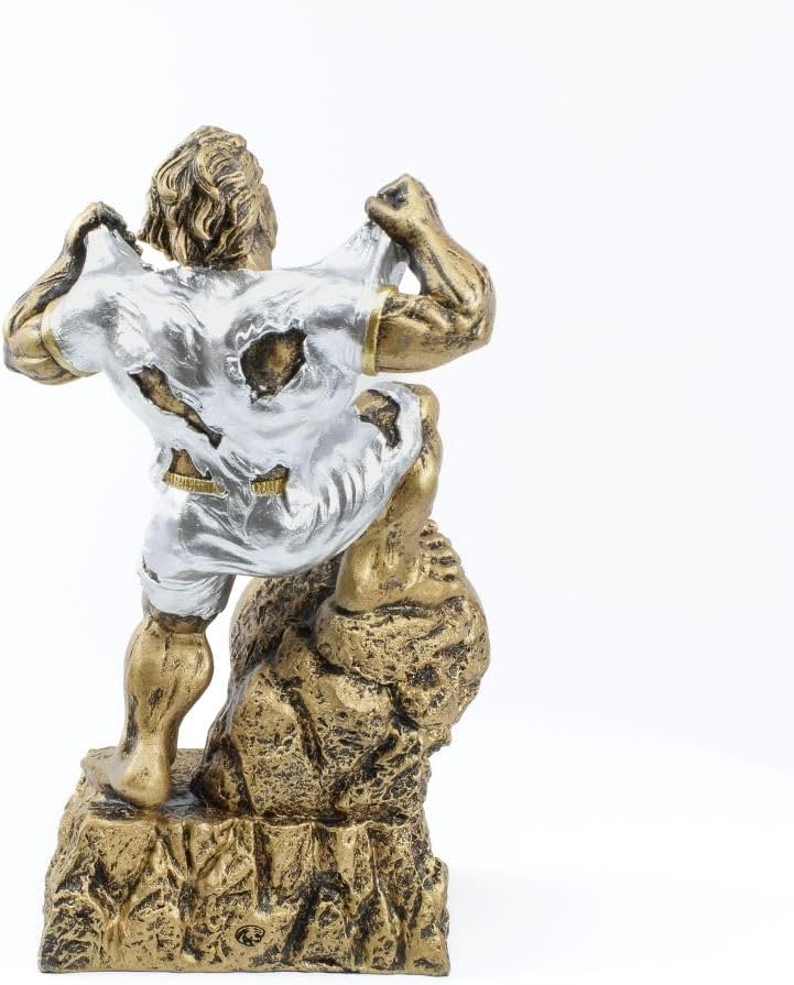 Decade Awards Large Monster Trophy - Victory Beast Mode Award - Choose a Custom Epoxy Dome and Make it Your Own - Engraved Plate on Request (9.5 Inch Tall)