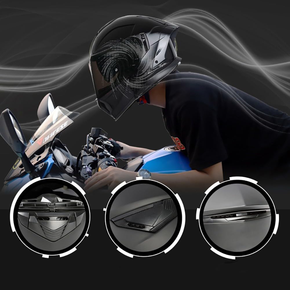 Casco Moto Modulare Apribile Integrato Bluetooth Slot Integrale Flip Up Doppia Visiera Caschi Motocross Modulari Street Bike Omologato DOT ECE per Uomo Donne Casco Modulare Scooter