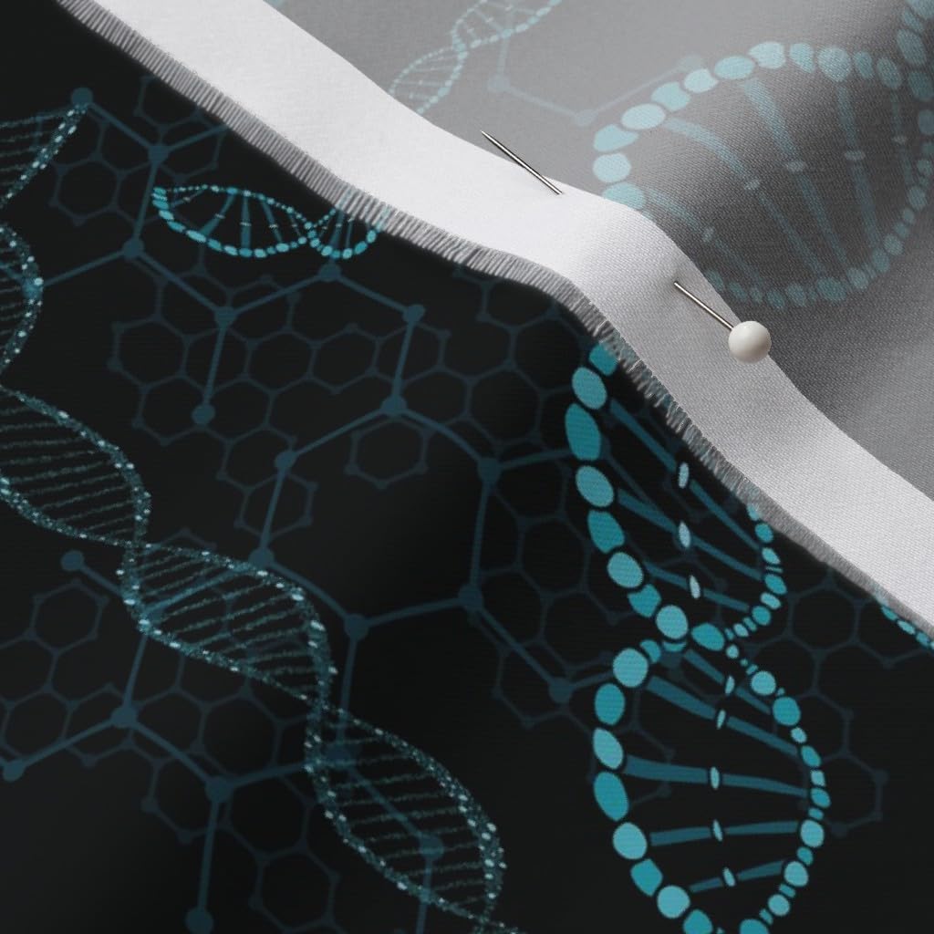 Spoonflower Fabric - Science School Nerd Life Dinosaurs Printed on Organic Cotton Sateen Fabric by The Yard - Sewing Quilting Apparel Home Decor