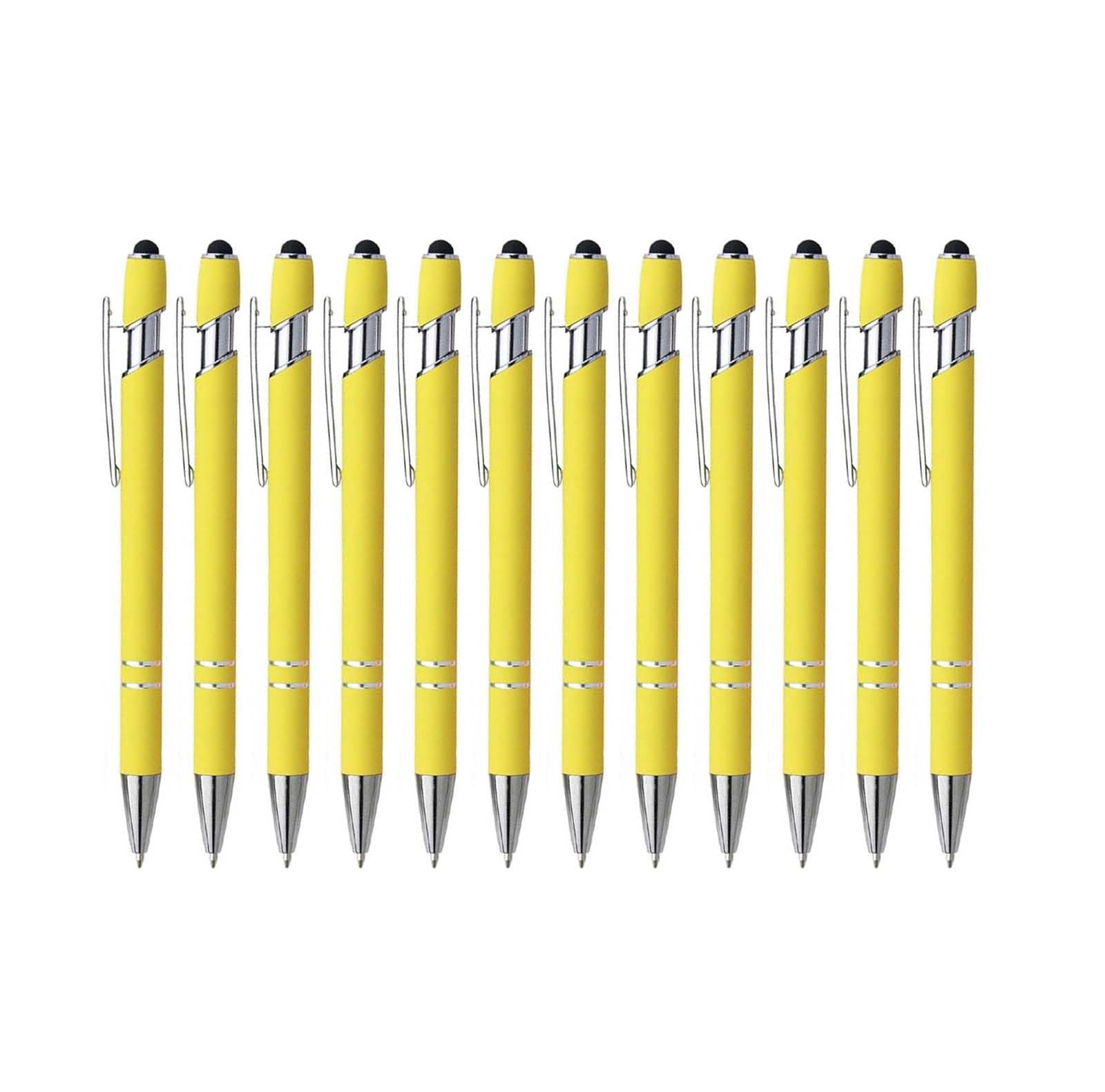 Personalized Pens for Women Men in Bulk,Customized Pens Engraved With Name Business Logo for Marketing,Birthday, Christmas, Anniversary, Women, Or Office Use (buff, 12 count (Pack of 1))