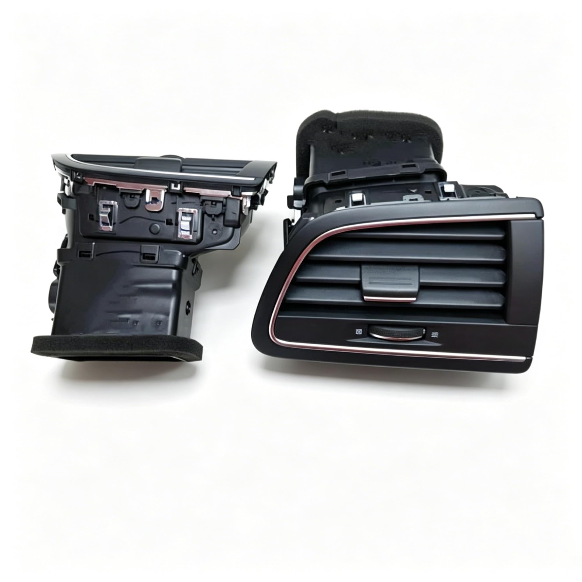 Jtwmty Left-Right 1 Pair Car Interior Air Vent For Renault For Koleos Air Conditioning Outlet 2017 2018 2019 Vent(Left-Right 1 Pair)