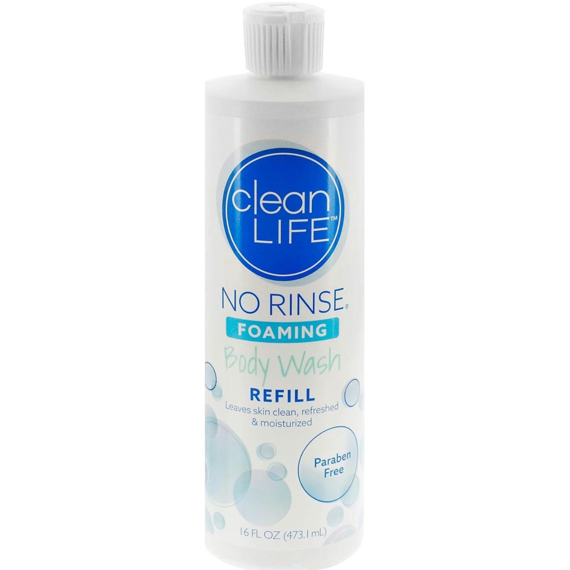 No-Rinse Schaum-Duschgel, Nachfüllung von 473 ml: Schaumreiniger ohne Wasser oder Aufhellung, hinterlässt die Haut sauber und mit Feuchtigkeit. Wirksam für die Intimpflege, bietet einen idealen