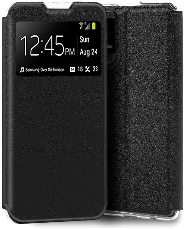 Cool Flip Cover for TCL 405 Smooth Black