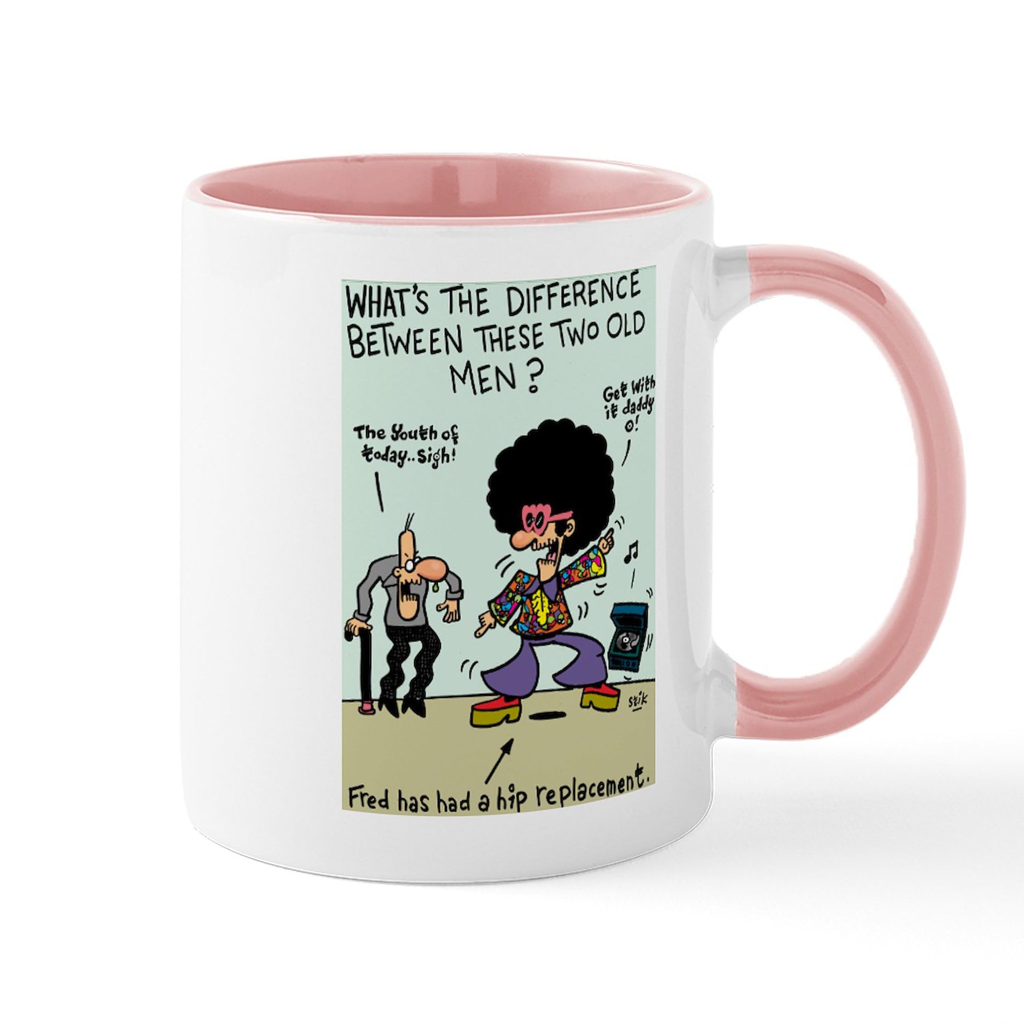 CafePress Hip Replacement Mug 11 oz (325 ml) Ceramic Coffee Mug