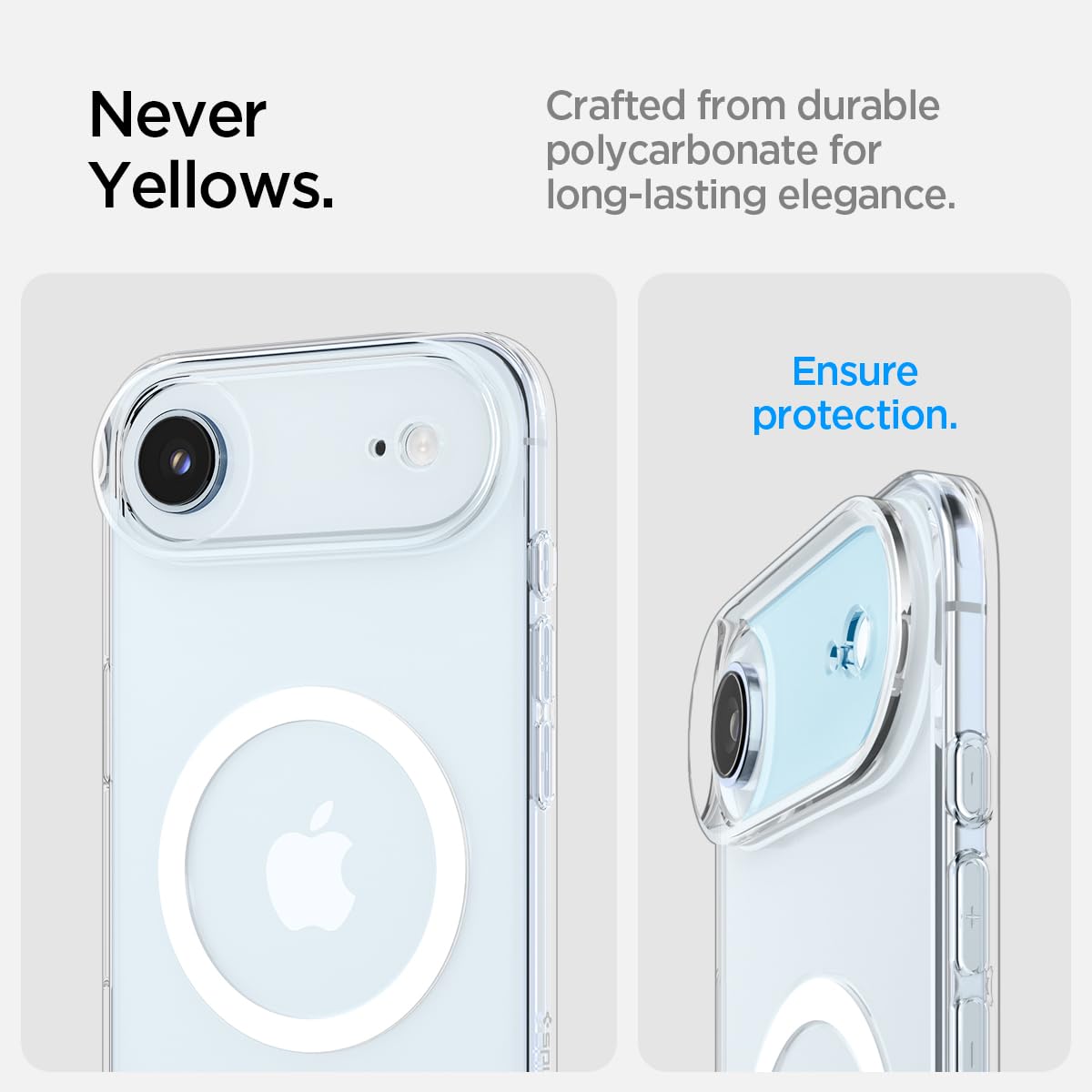 Spigen Clear MagFit Case for iPhone Air - Crystal Clear -4 Spigen Clear MagFit Case for iPhone Air - Crystal Clear -4