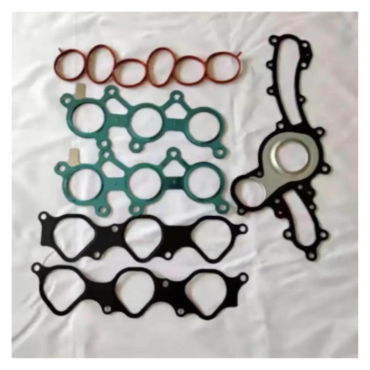 3GR 5GR 3GRFE 5GRFE Engine Full Gasket Set Kit Compatible with Toyota Crown Mark GRZ121L GRS182L Lexus GS300 IS300, Replaces 04111-31300 04111-31560
