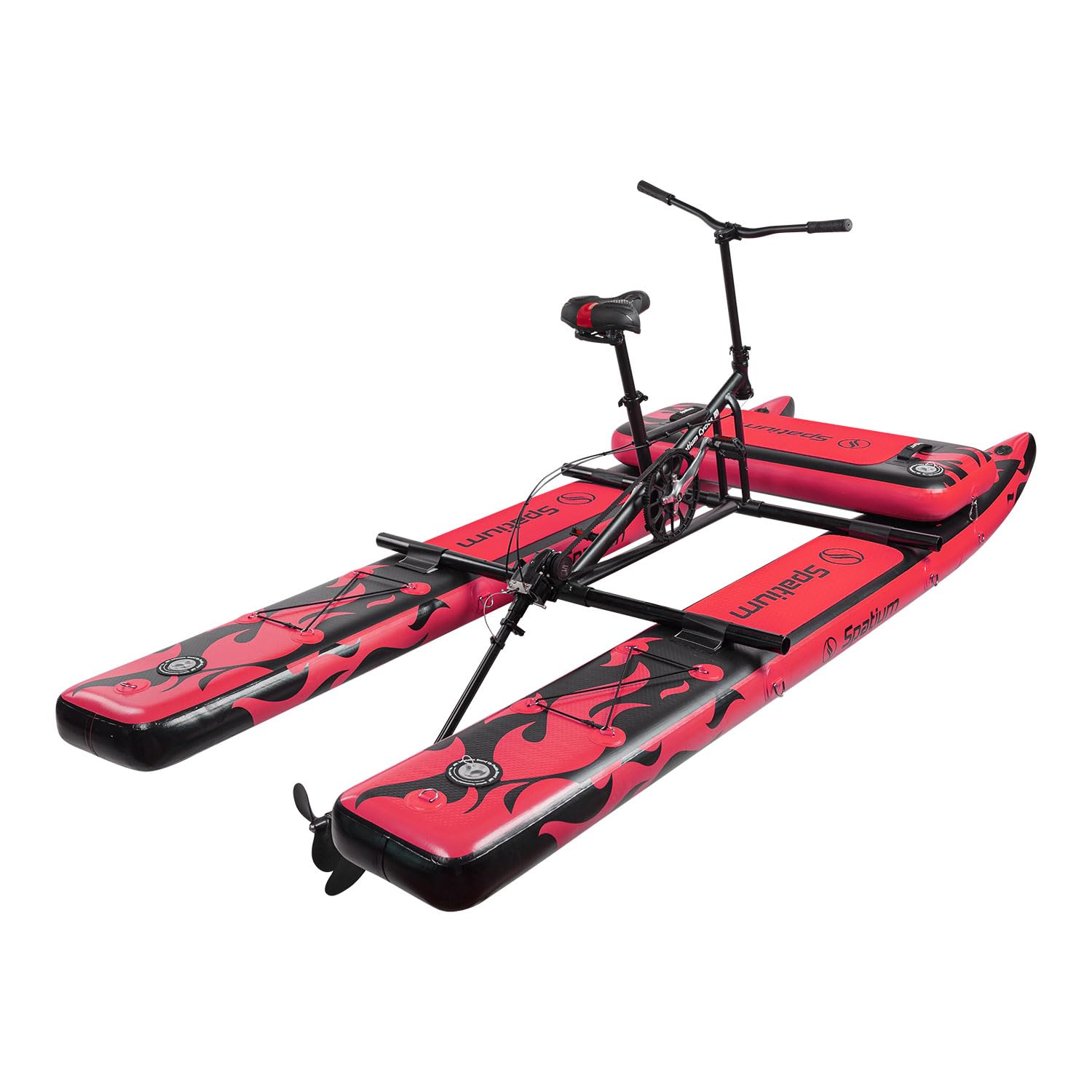 Spatium Sup Bicicleta de Agua Bote de Pedales Inflable Kayak de Pedales inflablebicicleta de Agua para la Pesca en el marbarco de Pedales para una conducción más Estable y fácil en el Agua