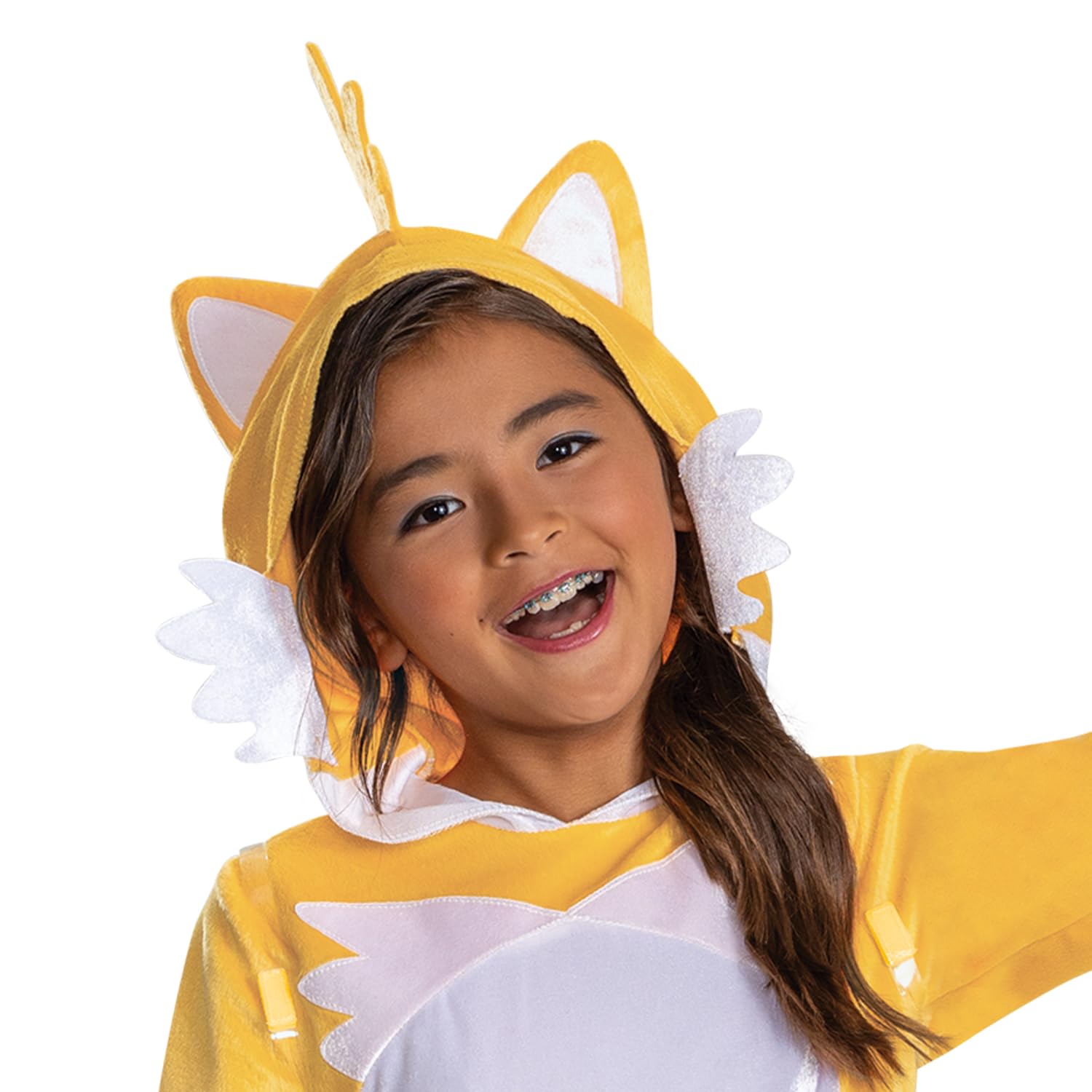 Disguise Sonic Tails Deluxe Costume per bambini, costume ufficiale Sonic Movie 3 con coda gonfiabile