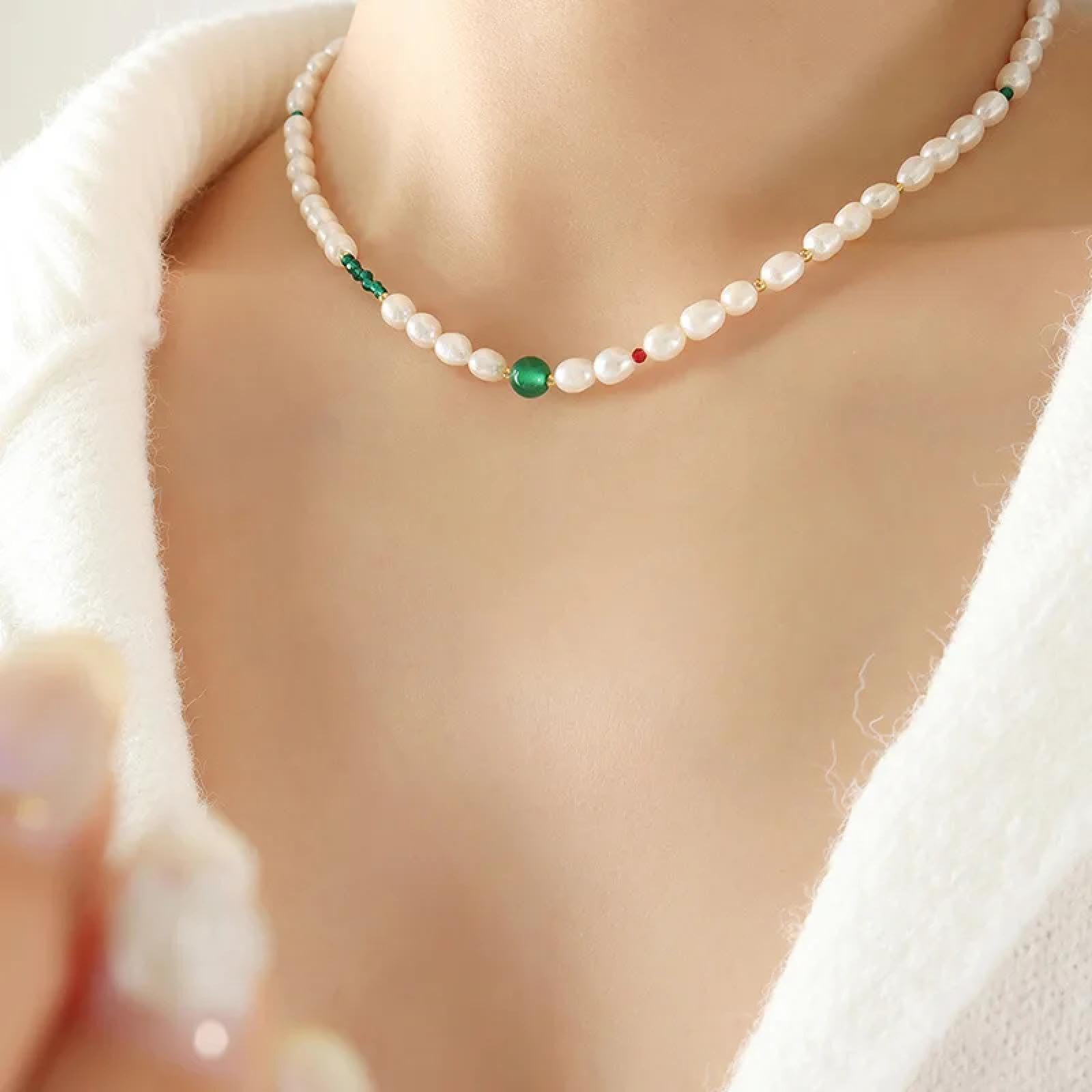 SiVaji Halskette Ketten Schmuck Herren Frauen Anhänger Necklacehalskette Frauen Anhänger Perlenkette Mädchen