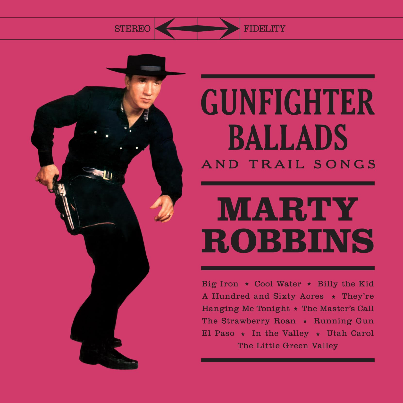 MARTY ROBBINS - Gunfighter Ballads and Trail Songs - NEW CLEAR VINYL LP