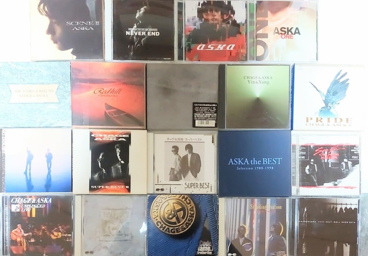 Amazon.co.jp: 配送 CHAGE and ASKA CD アルバム 19枚セット配送 CHAGE 