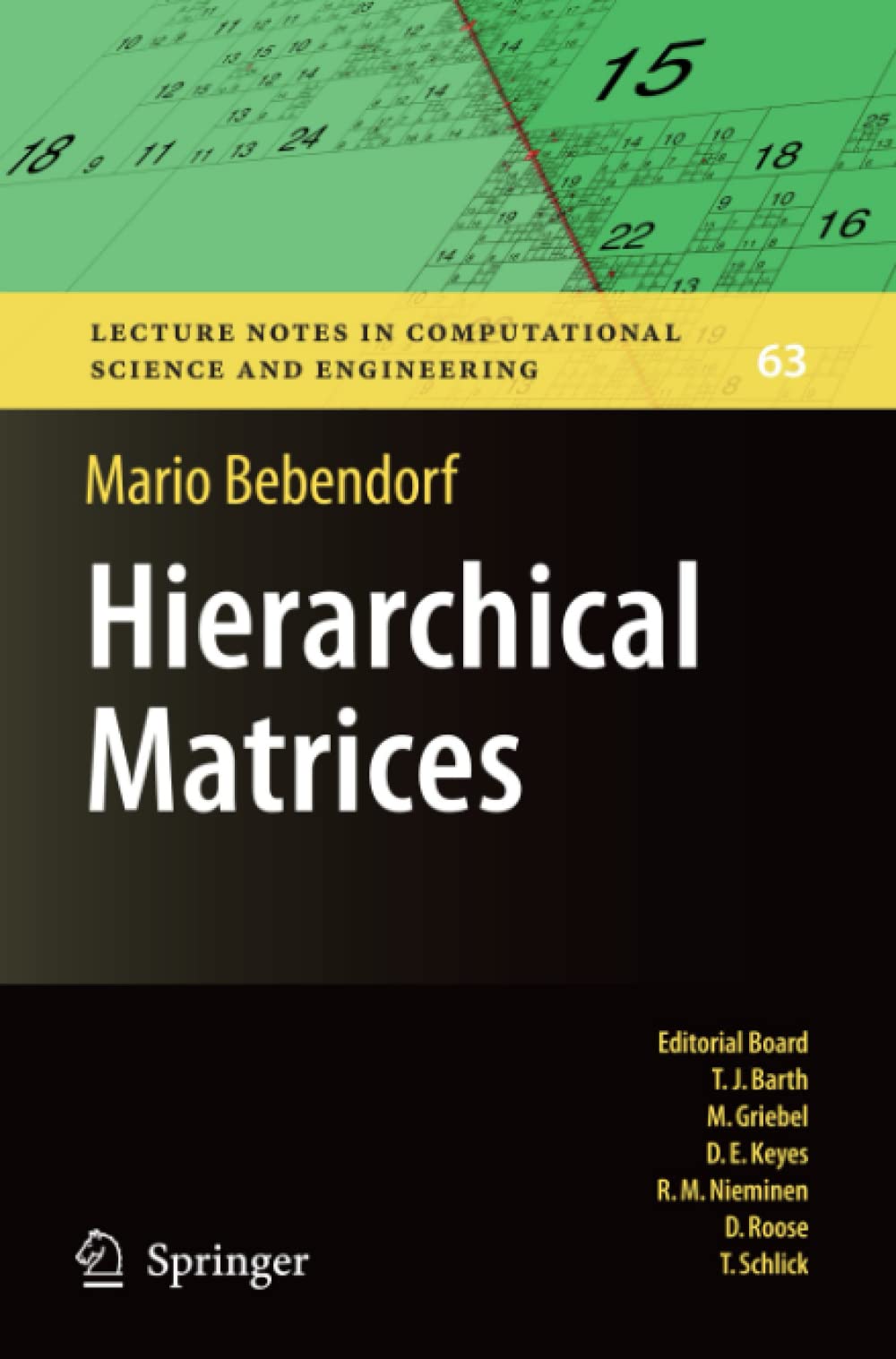 Hierarchical Matrices: A Means to Efficiently Solve Elliptic Boundary Value Problems: 63 (Lecture Notes in Computational Science and Engineering)