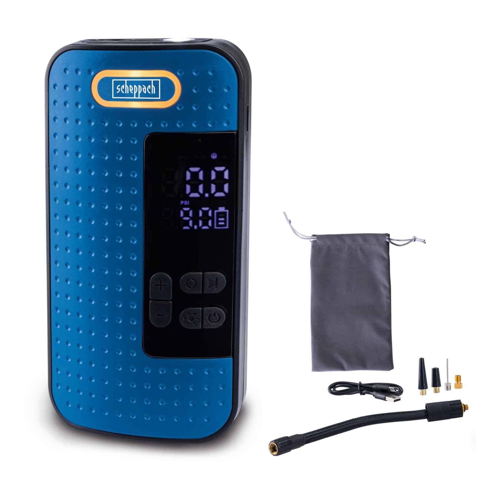 Scheppach Compresseur Portatif sans fil AC10/8V | Mini compresseur