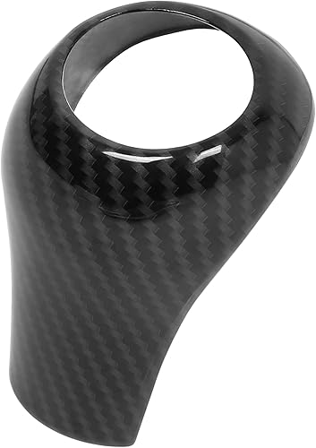 Miniatura 1 de ACROPIX Adhesivo para palanca de cambios de coche compatible con patrón de fibra de carbono Mercedes-Benz C300