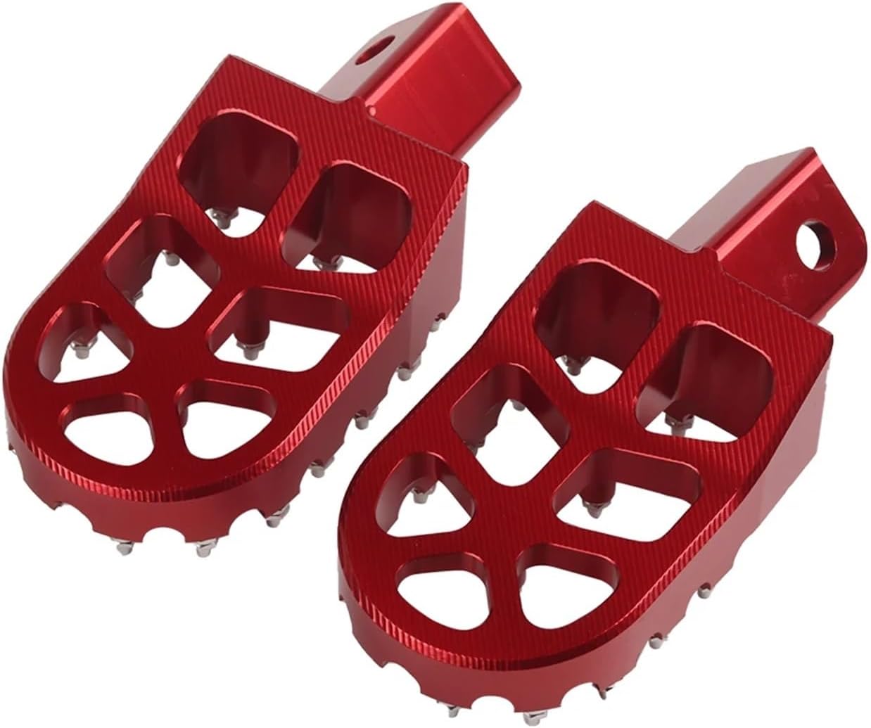 Motorcycle pedal XR50 CRF50 CRF110 CRF XR 50 70 110 M2R DHZ SSR KAYO Pit Bike Motorcycle Universal Footpegs Footrests Rests(Black)