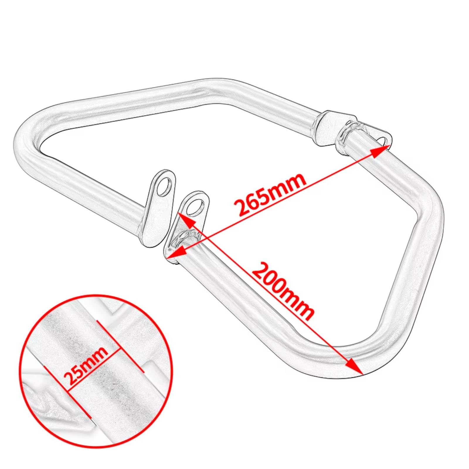 Moto Crash Bar Per Triumph Per Speed ​​Per Twin Per 900 2023-2025