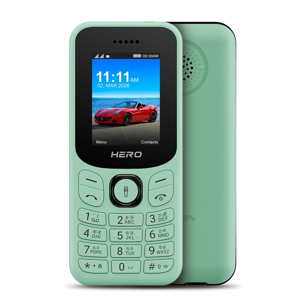 Lava Hero Shakti 2026 Dual Sim Keypad Mobile Phone (with Vibration Alert) | 1.8" Display | Super Saving Battery Mode | Stylish Design | Number Talker | (Mint Green)| Type-C-picture-29