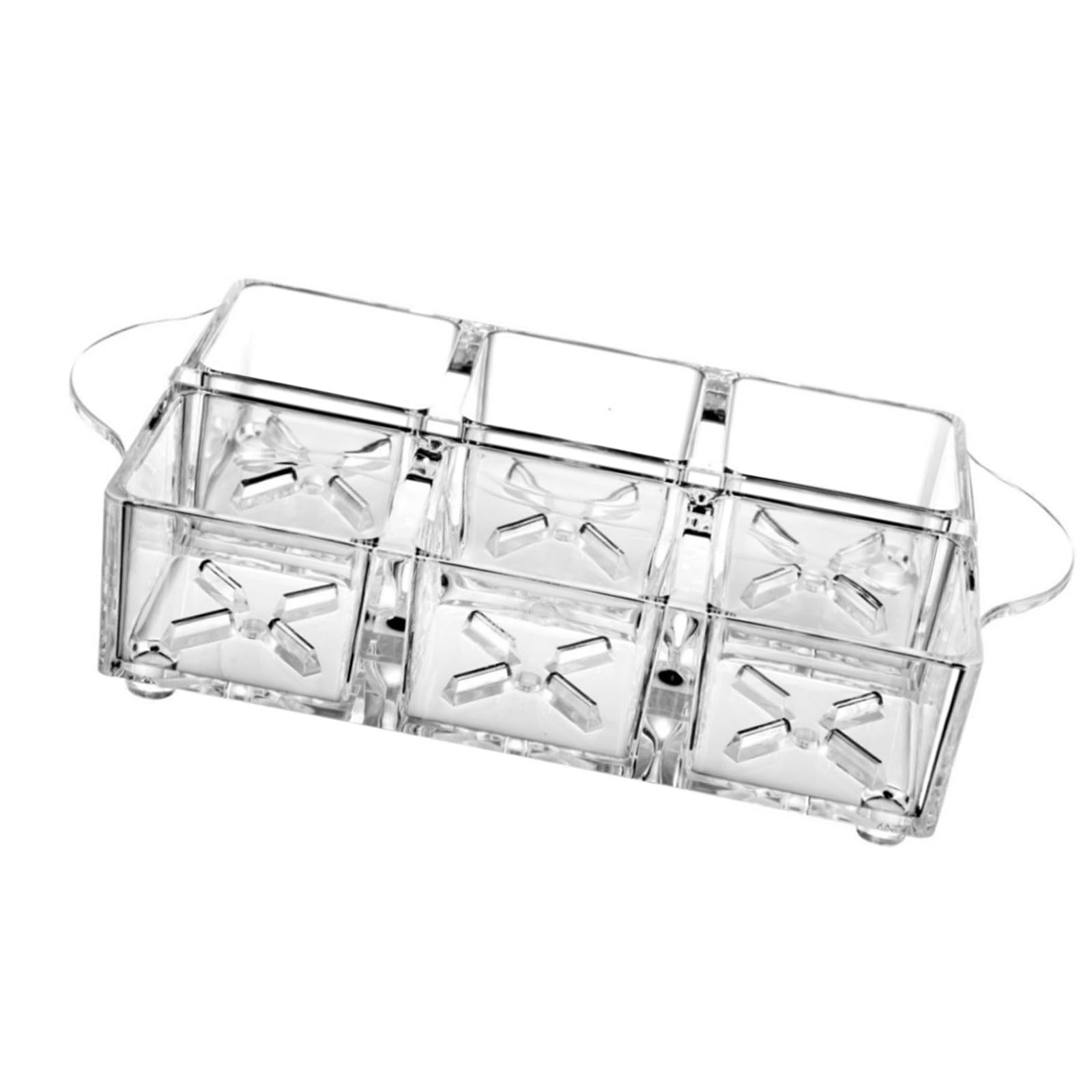 Jazuaiao Sturdy AS/PMMA Vertical Rack Tool-Free Assembly, Compact Space-Saving Kitchen Storage Stable Cup Holder