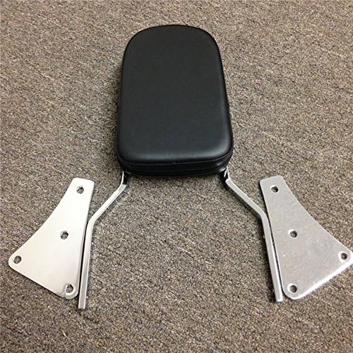HTTMT MT147-F Flame Backrest Sissy Bar Compatible with Kawasaki Vulcan 1500 Classic All Years 1986-2013