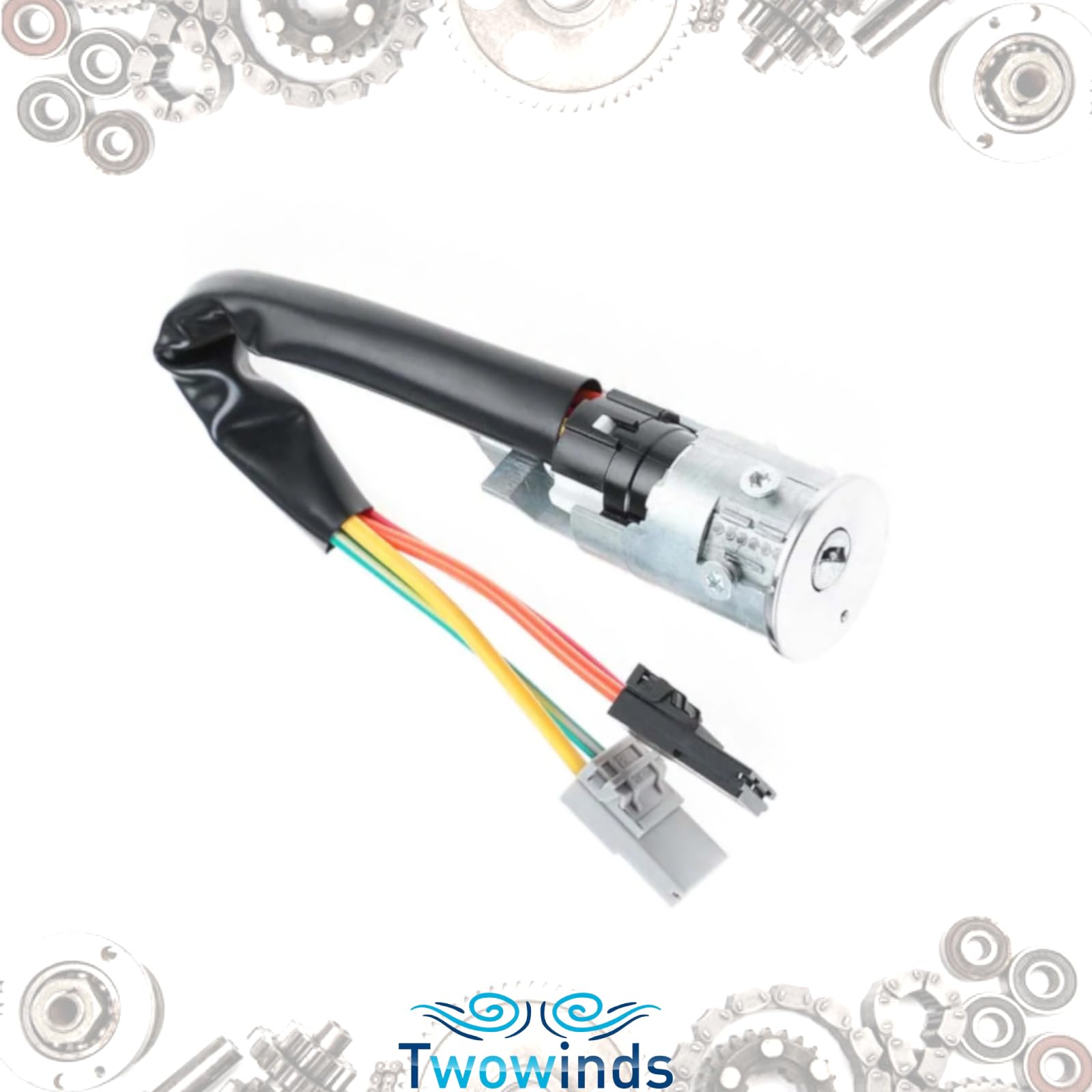 Twowinds - Interrupteur Démarrage Compatible avec Renault Master 2 (1998-2010) Trafic, Opel Movano (1998-2010) Vivaro (2001-2018) - 7701038365 - Neiman - Serrure de Contact - Antivol de Direction