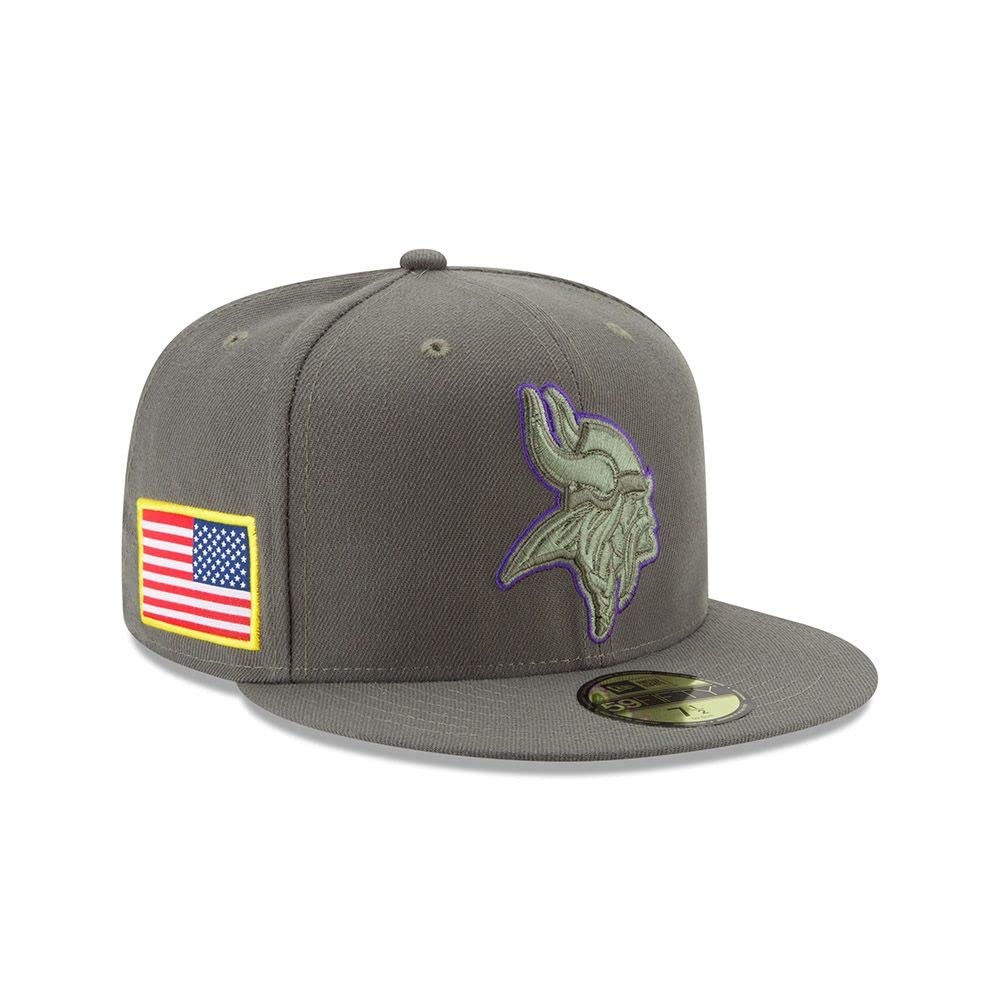 New Era59Fifty Cap - Salute to Service Minnesota Vikings