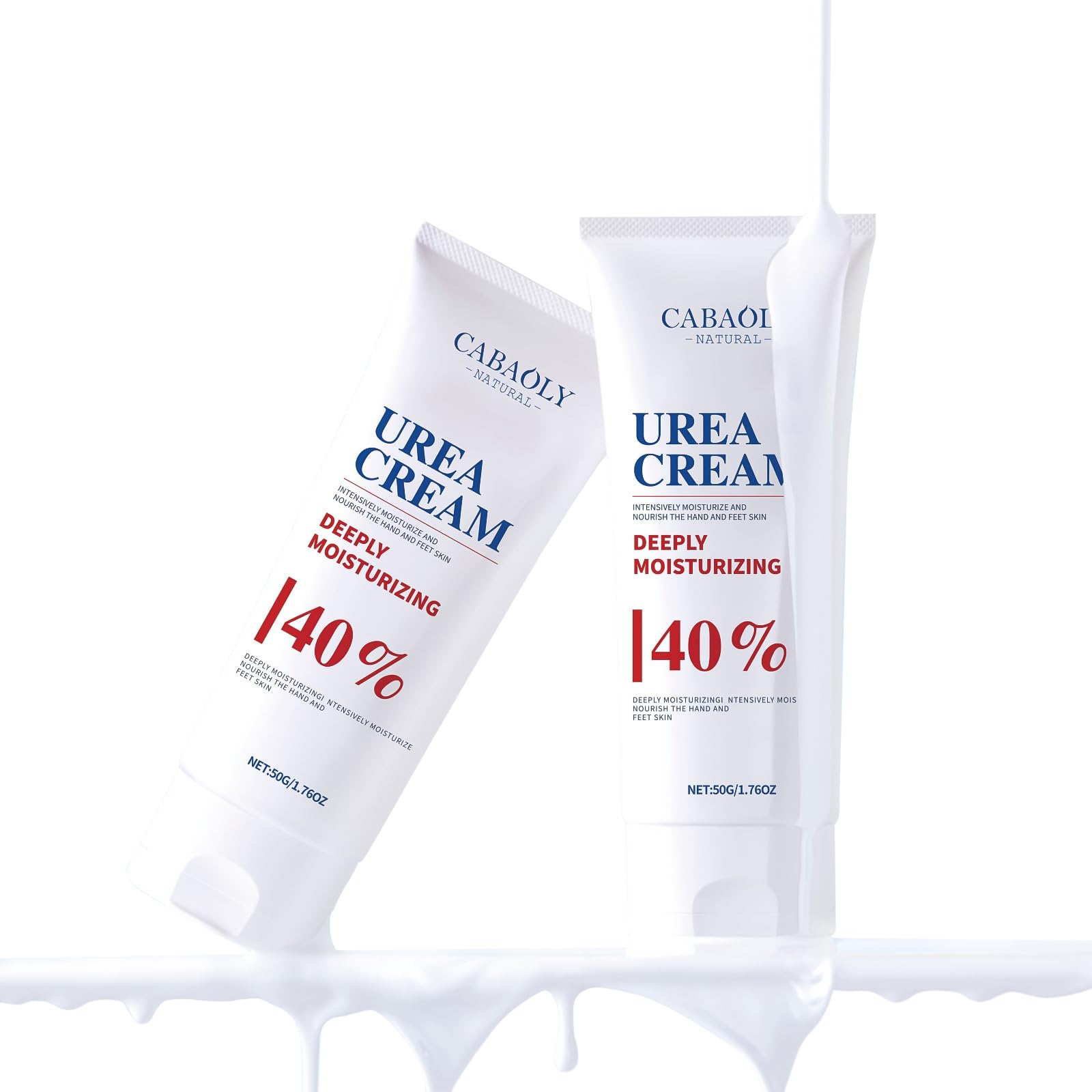 Urea Cream 40% is suitable for the repair and care of dry and cracked feet, heels, knees, elbows and hands. Portable hand cream with moisturizing properties