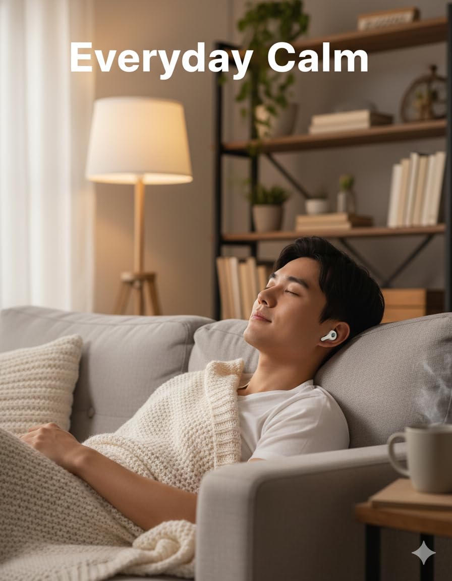 Auriculares de dormir premium invisibles Mini Bluetooth In Ear Mind Buds con elegante estuche de carga, diseño ultra ligero y cómodo para dormir de lado, funcionamiento silencioso para lujo