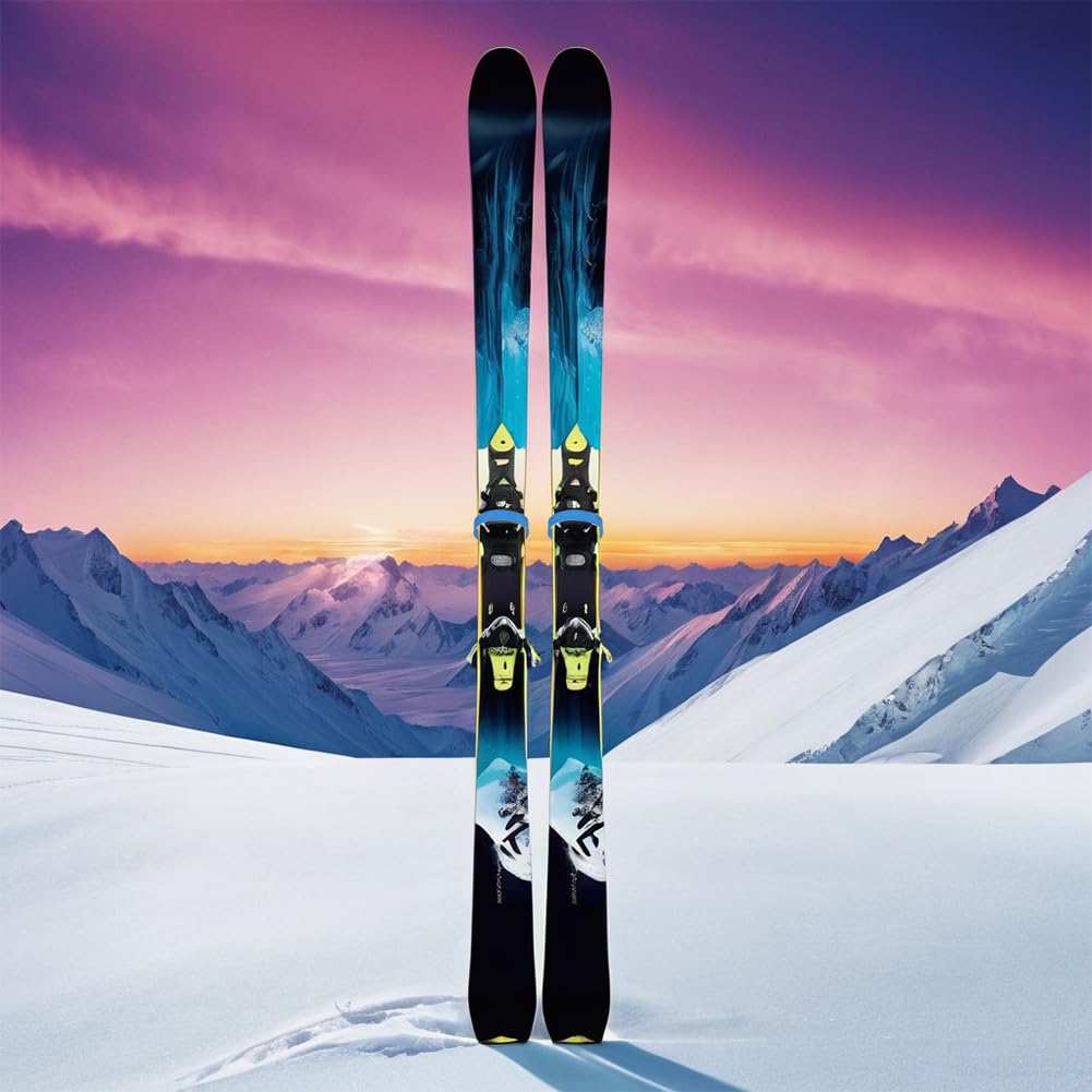 Tokaneit Snowboard Fixations 30 Pièces Sangle de Frein en Caoutchouc Accessoires de Ski