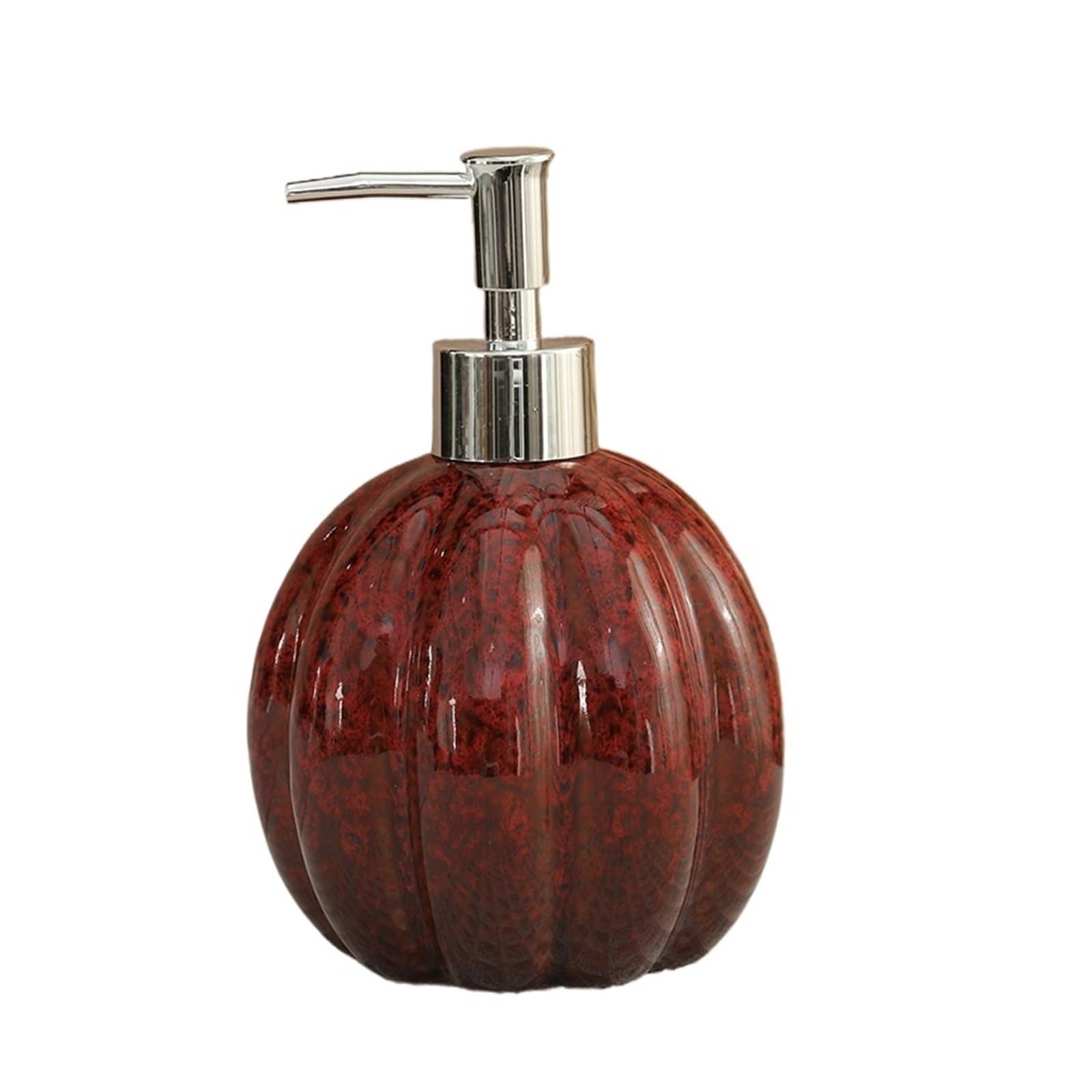 Soap Dispenser Soap Dispenser Ceramic Hand Sanitizer Bottle Shampoo And Shower Gel Press and Dispense Decoration(Color 1,16x11cm)