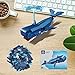 KAZI Whale Toys Building Set,Deep Sea Creatures Building Blocks,Ocean Animal Toy for Kids Ages 8 9 10 Plus,Blue Whale Sea Animal Building Kit for Boys Girls,Halloween Party Favors