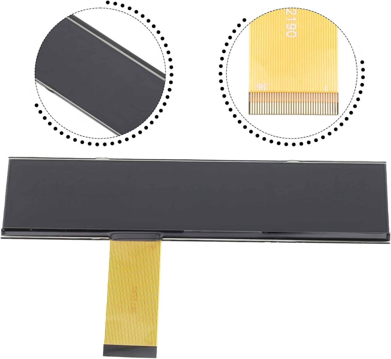 Schermo LCD Di Ricambio Per Microcar MC1/MC2/M.Go E Ligier X-Too JS28 – 140x36 Mm, 36 Pin, Sostituzione Display