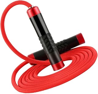 INOOMP Fitnesss Jump Rope weighted skipping rope exercise jump rope fitness jump rope jump rope for fitness glowing jump ropes weighted jump rope Weight-bearing Skipping Rope Metal tool