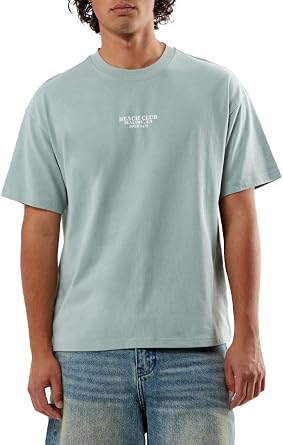 PacSun Men's Cream Harbor Cafe T-Shirt