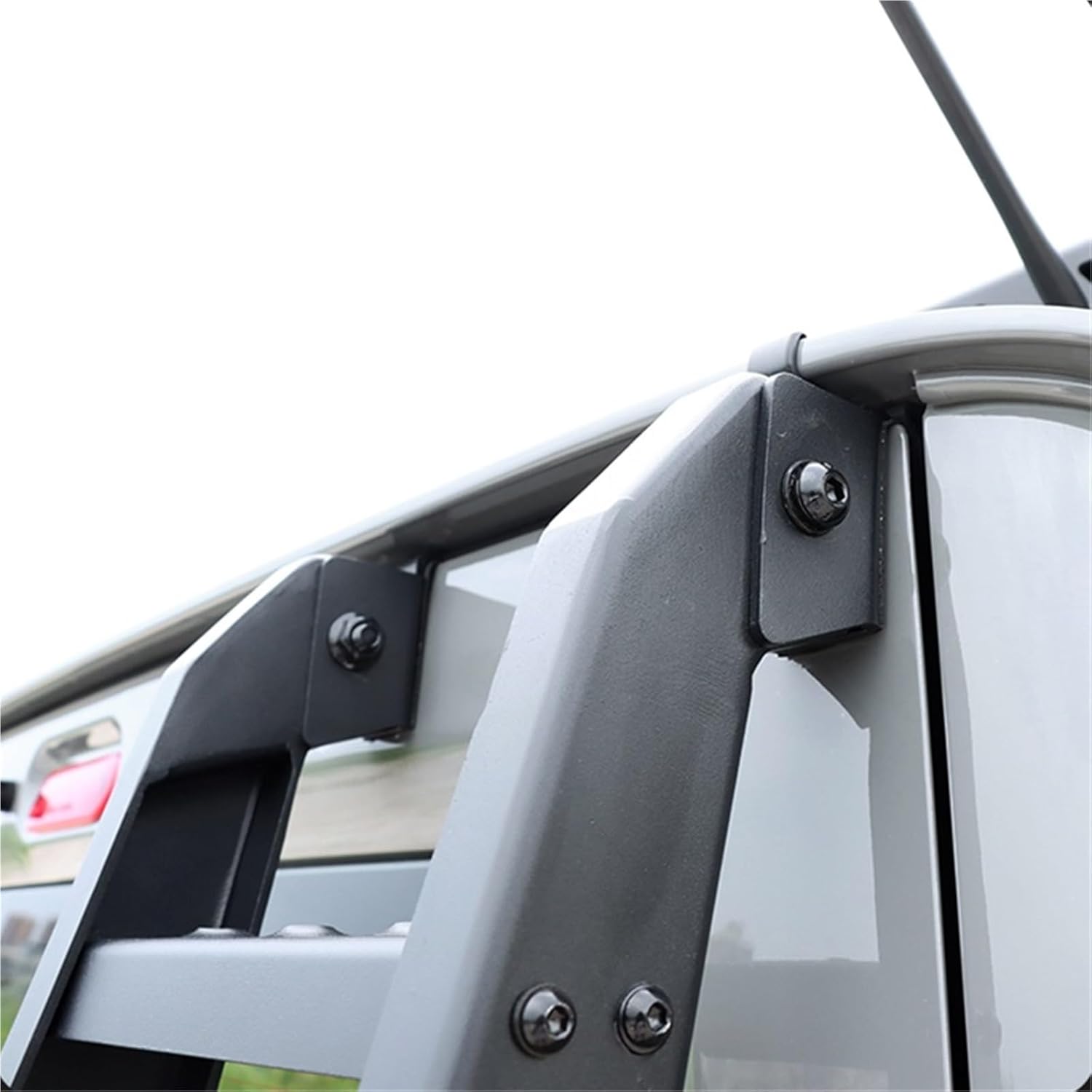 New Car Rear Door Ladder Compatible with Suzuki Jimny JB74 2019-2022 Tailgate Ladder Protective Frames