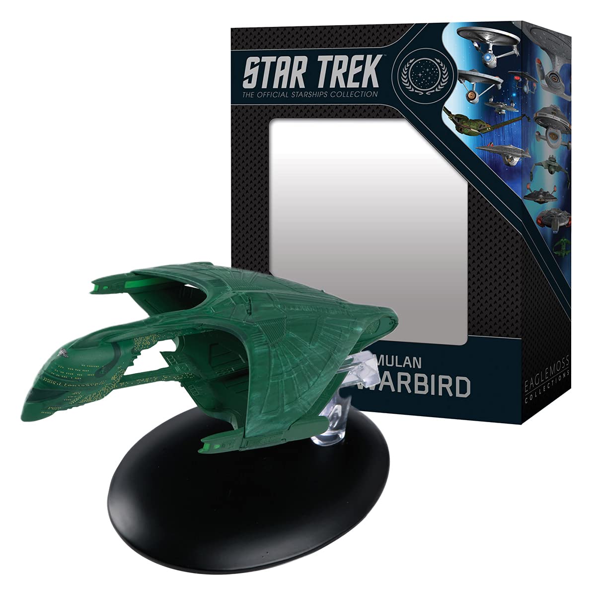Eaglemoss Star Trek Starships Romulan Warbird Die-Cast Replica