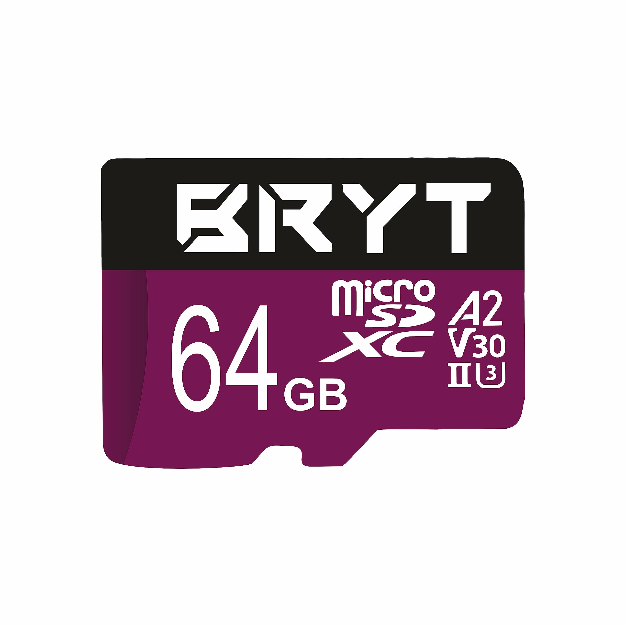 A2 V30 64 GB Micro SD SDXC UHS-1 Memory Card 130 MB/s for Camera, Smartphone, Mobile & Tablets.-image-10