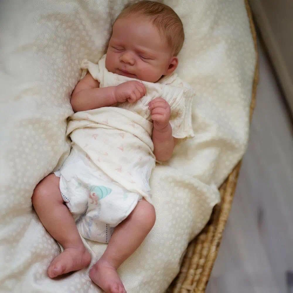 Zero pam Reborn Baby Dolls Full Body vinyl, 20 Inch-Realistic Baby Doll, cute Girl, Poseable Realistic Babys Doll That Look Real Full vinyl Babys Dolls with Accessories for Girls