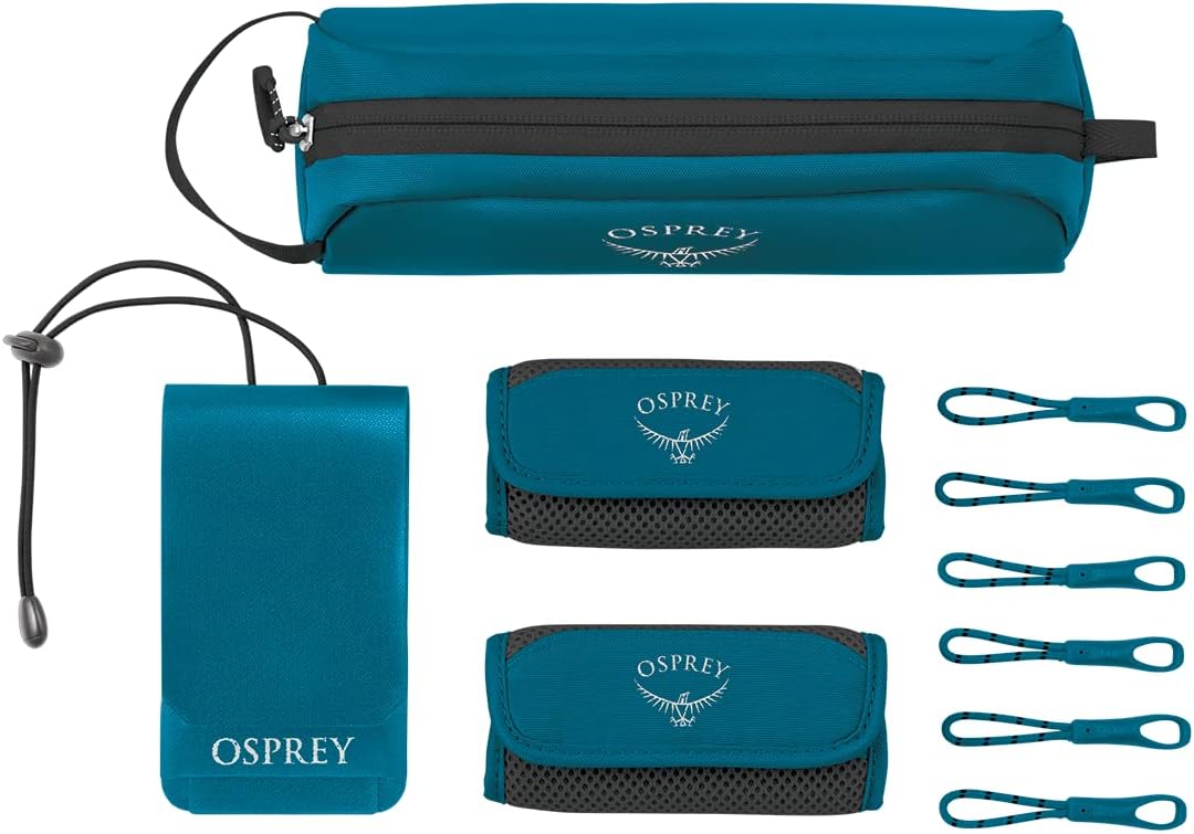 Osprey Luggage Customization Kit, Night Jungle Blue