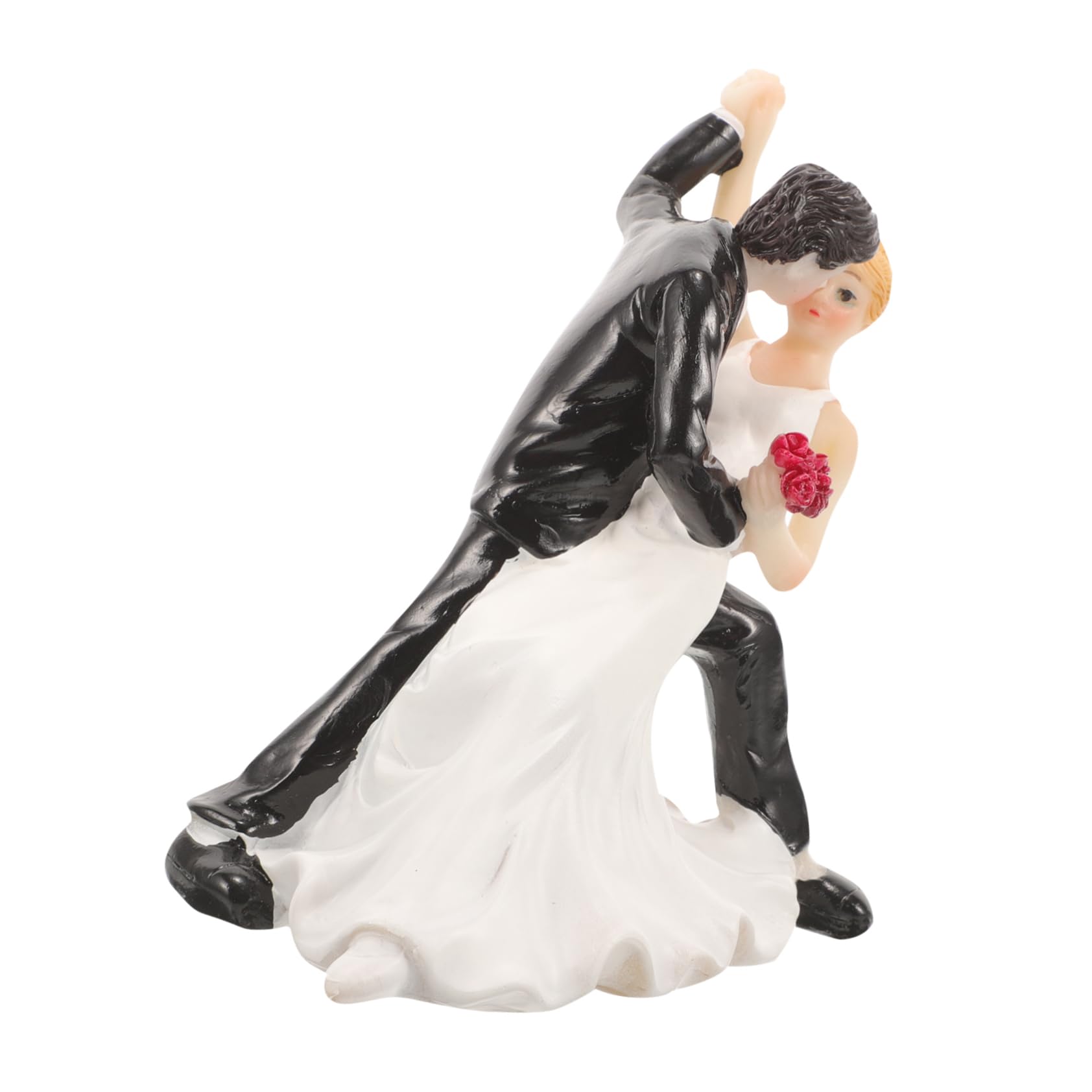 TOYANDONA 2 Hochzeitstorte Dekoration Bräute für Kuchen Dekorationen Braut- Tortenaufsatz Hochzeit Hochzeitstorte Topper Braut und Bräutigam Hochzeitstortedekor Harz