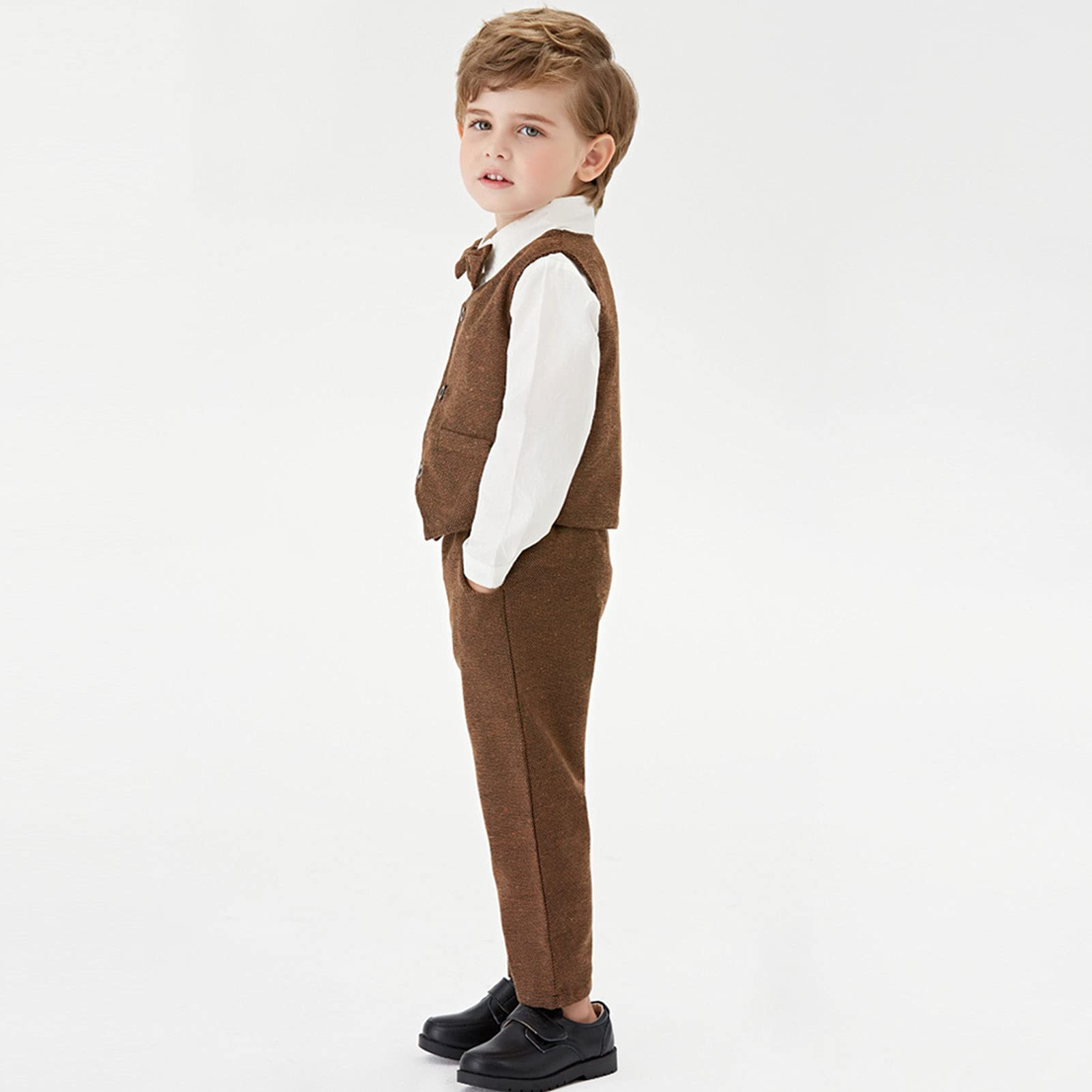 Baby Jungen Anzüge Gentleman Sakkos Kleinkinder Taufe Hochzeit Weihnachten Kinder Smoking Bekleidungsset