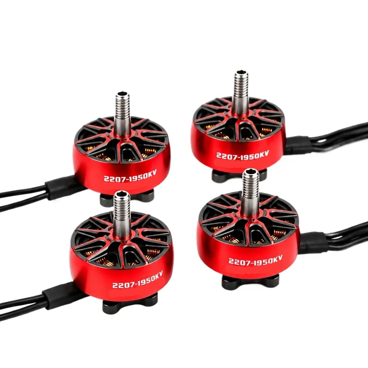 Motore Brushless 2207 1950KV FPV Motore Ad Alta Spinta Da 4 Pezzi For Quadricottero Freestyle Drone Da Corsa Da 5 Pollici