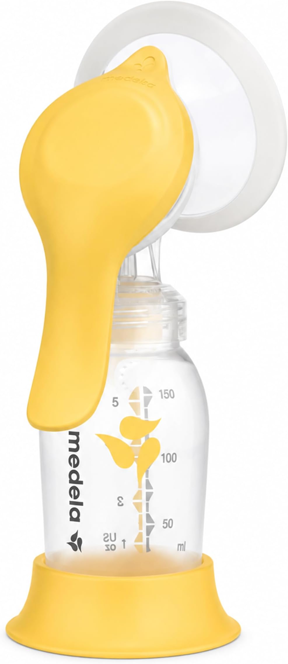 Medela Harmony Manual Breast Pump, Compact Swiss Design with PersonaFit Flex Shields and Medela's 2-Phase Expression Technology