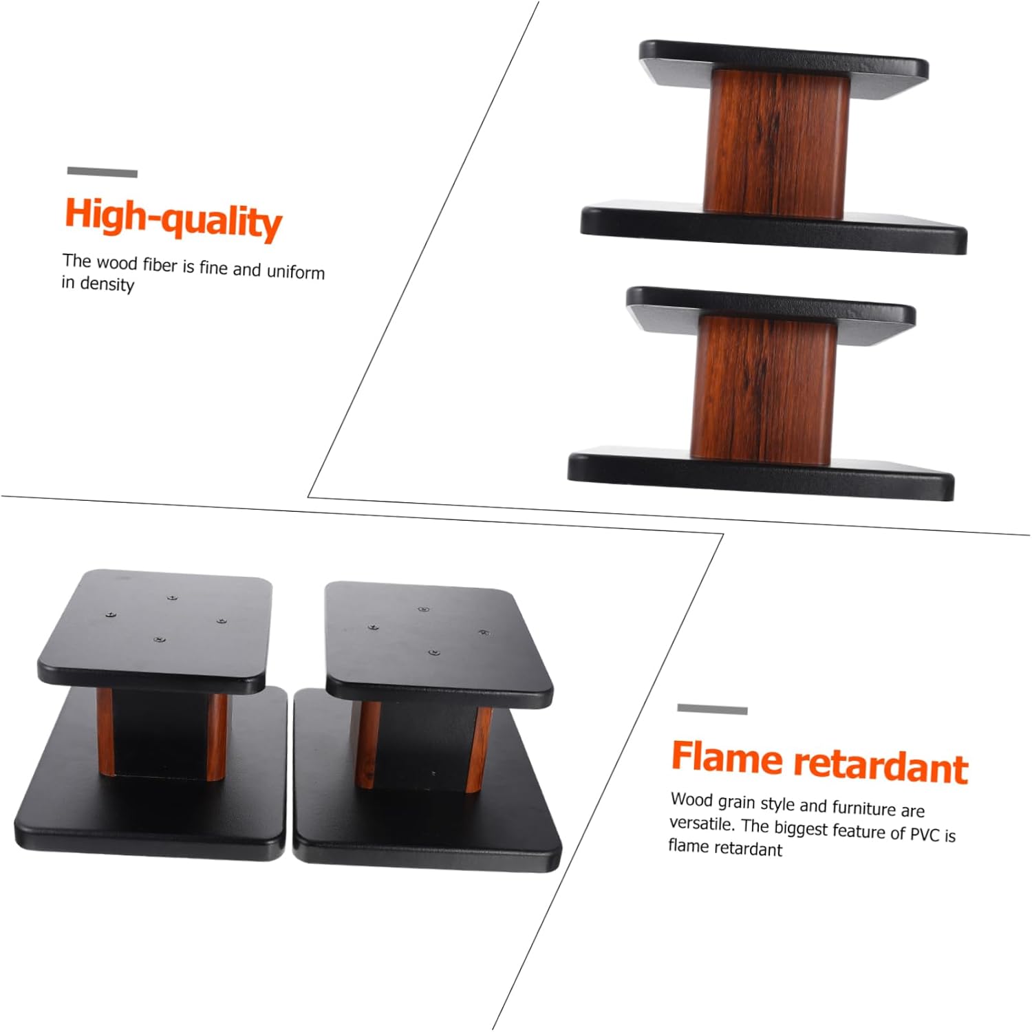 Audio Floor Stand Stylish and Practical Speaker Bracket for Home and Ktv